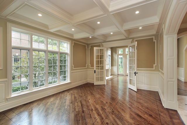 Dining Room In New Construction Home