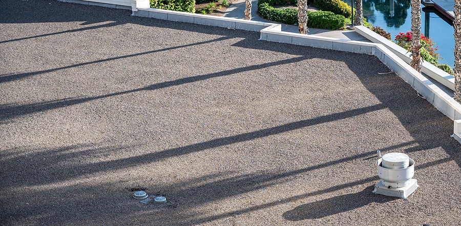 Flat Building Roof Top