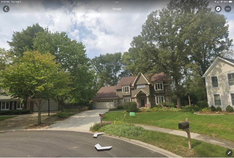 Photo showing home with original roof that will be replaced