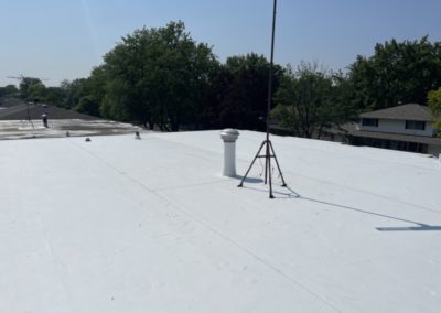 TPO single ply flat roof